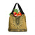 Gold African Dashiki With Fijian Tapa Pattern Grocery Bag
