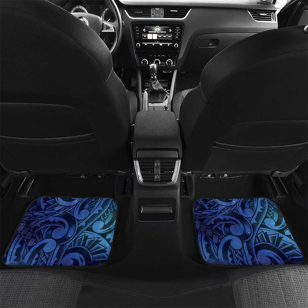 New Zealand Stewart Island Car Mats Rakiura Kiwi Maori Glowing Sky