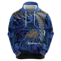 New Zealand Stewart Island Hoodie Rakiura Kiwi Maori Glowing Sky LT14 - Polynesian Pride