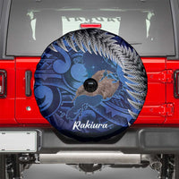 New Zealand Stewart Island Spare Tire Cover Rakiura Kiwi Maori Glowing Sky LT14 - Polynesian Pride