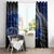 New Zealand Stewart Island Window Curtain Rakiura Kiwi Maori Glowing Sky