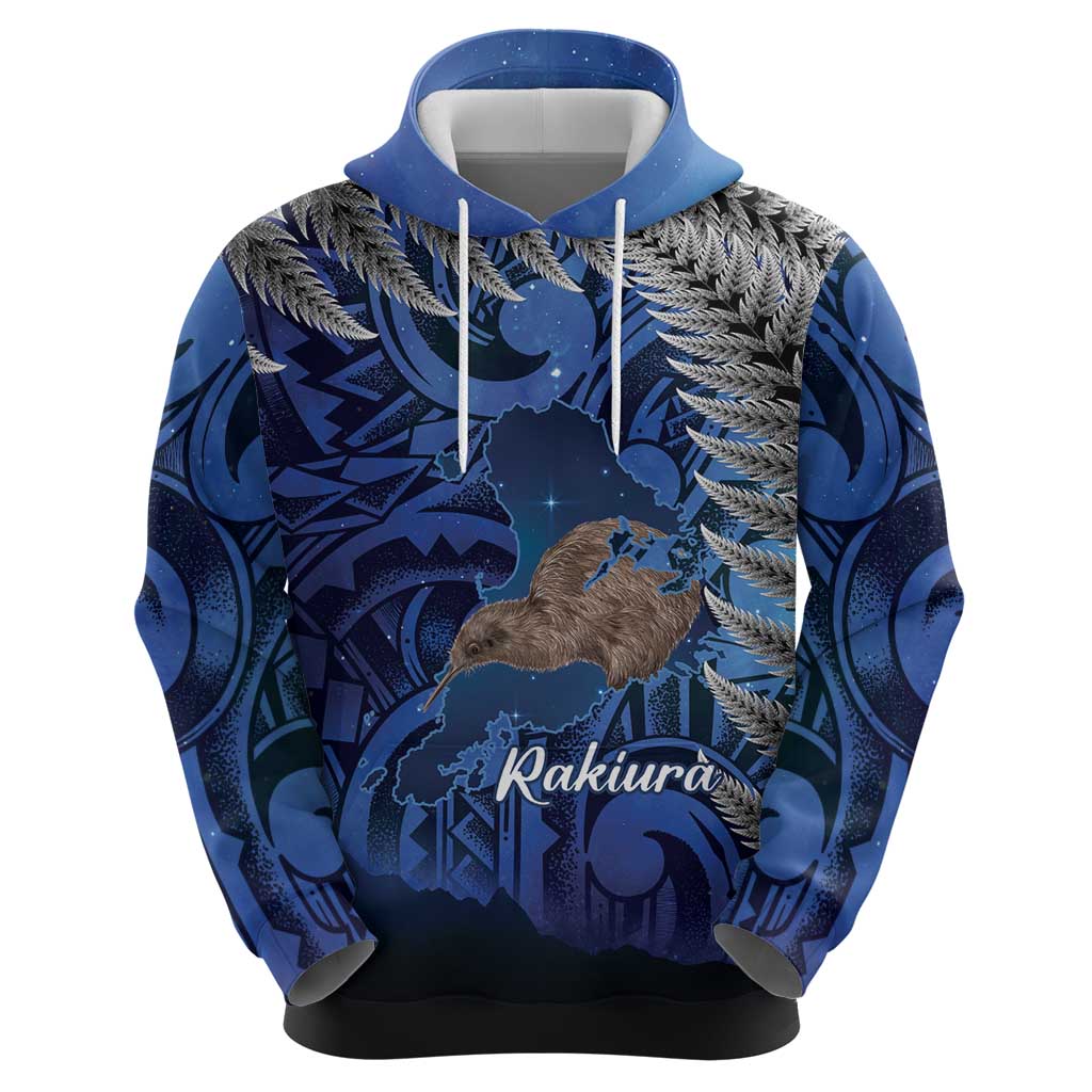 New Zealand Stewart Island Zip Hoodie Rakiura Kiwi Maori Glowing Sky LT14 - Polynesian Pride