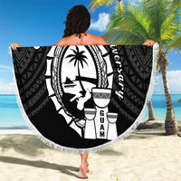 Guam Liberation Day Beach Blanket Biba Guahan Chamorro 80th Anniversary - Black