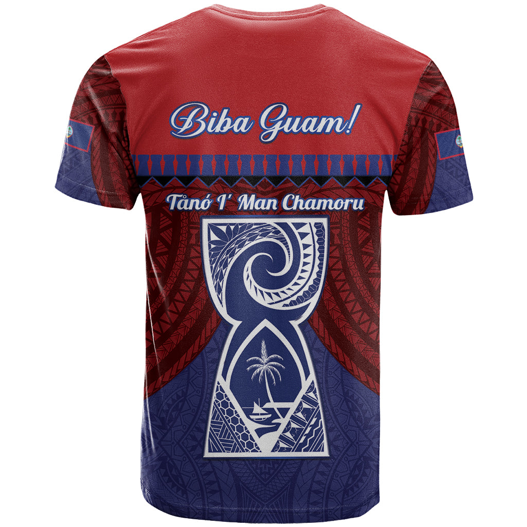 Guam Liberation Day T Shirt Biba Guahan Chamorro 80th Anniversary - Blue