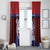 Guam Liberation Day Window Curtain Biba Guahan Chamorro 80th Anniversary - Blue