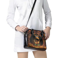 Samoa Teuila 2024 Festival Shoulder Handbag Samoan Siva Afi With Red Gingers