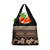 Black Samoa Siapo Teuila Flowers Grocery Bag