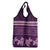 Purple Samoa Siapo Teuila Flowers Grocery Bag