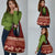 Red Samoa Siapo Teuila Flowers Grocery Bag