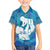 Turquoise Polynesia Father's Day Hawaiian Shirt Dad You Are My Hero