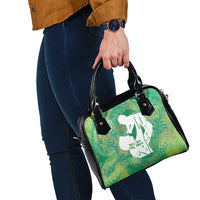 Green Polynesia Father's Day Shoulder Handbag Dad You Are My Hero