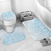 Blue New Zealand Puhoro Maori Tattoo Bathroom Set