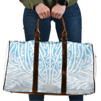 Blue New Zealand Puhoro Maori Tattoo Travel Bag