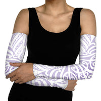 Purple New Zealand Puhoro Maori Tattoo Arm Sleeves