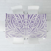 Purple New Zealand Puhoro Maori Tattoo Tablecloth