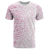 Pink New Zealand Puhoro Maori Tattoo T Shirt
