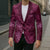 Pink Aloha Hawaii Blazer Hawaiian Kakau Ohia Lehua Lei - Polynesian Pride