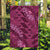 Pink Aloha Hawaii Garden Flag Hawaiian Kakau Ohia Lehua Lei - Polynesian Pride