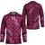 Pink Aloha Hawaii Hockey Jersey Hawaiian Kakau Ohia Lehua Lei - Polynesian Pride