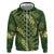 Green Aloha Hawaii Hoodie Hawaiian Kakau Ohia Lehua Lei - Polynesian Pride