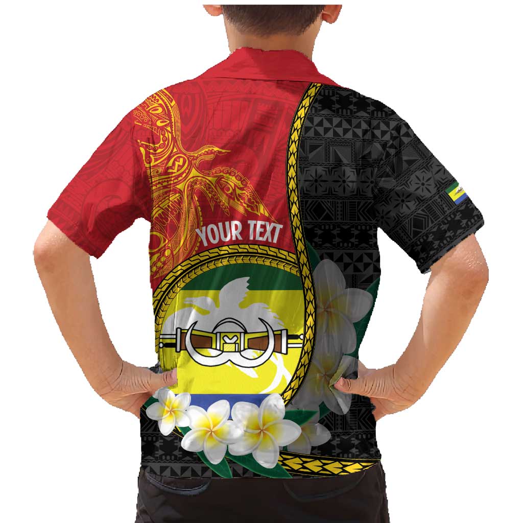 Personalised PNG Morobe Provins Family Matching Mermaid Dress and Hawaiian Shirt Papua New Guinea Plumeria Melanesian Pattern LT14 - Polynesian Pride