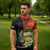 Personalised PNG Morobe Provins Zipper Polo Shirt Papua New Guinea Plumeria Melanesian Pattern - Polynesian Pride