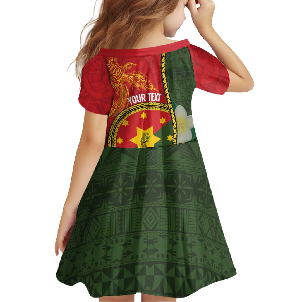 Personalised PNG Isten Hailans Provins Family Matching Off Shoulder Maxi Dress and Hawaiian Shirt Papua New Guinea Plumeria Melanesian Pattern LT14 - Polynesian Pride