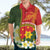 Personalised PNG Isten Hailans Provins Hawaiian Shirt Papua New Guinea Plumeria Melanesian Pattern - Polynesian Pride