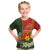 Personalised PNG Isten Hailans Provins Kid T Shirt Papua New Guinea Plumeria Melanesian Pattern - Polynesian Pride