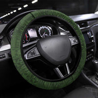 PNG Isten Hailans Provins Steering Wheel Cover Papua New Guinea Plumeria Melanesian Pattern - Polynesian Pride