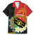 Personalised PNG Sauten Hailans Hawaiian Shirt Papua New Guinea Plumeria Melanesian Pattern - Polynesian Pride