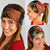 PNG Sauten Hailans Neck Gaiter Papua New Guinea Plumeria Melanesian Pattern LT14
