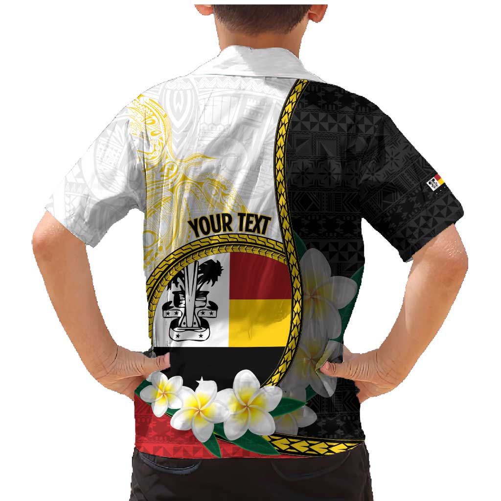 Personalised PNG Madang Provins Family Matching Mermaid Dress and Hawaiian Shirt Papua New Guinea Plumeria Melanesian Pattern LT14 - Polynesian Pride
