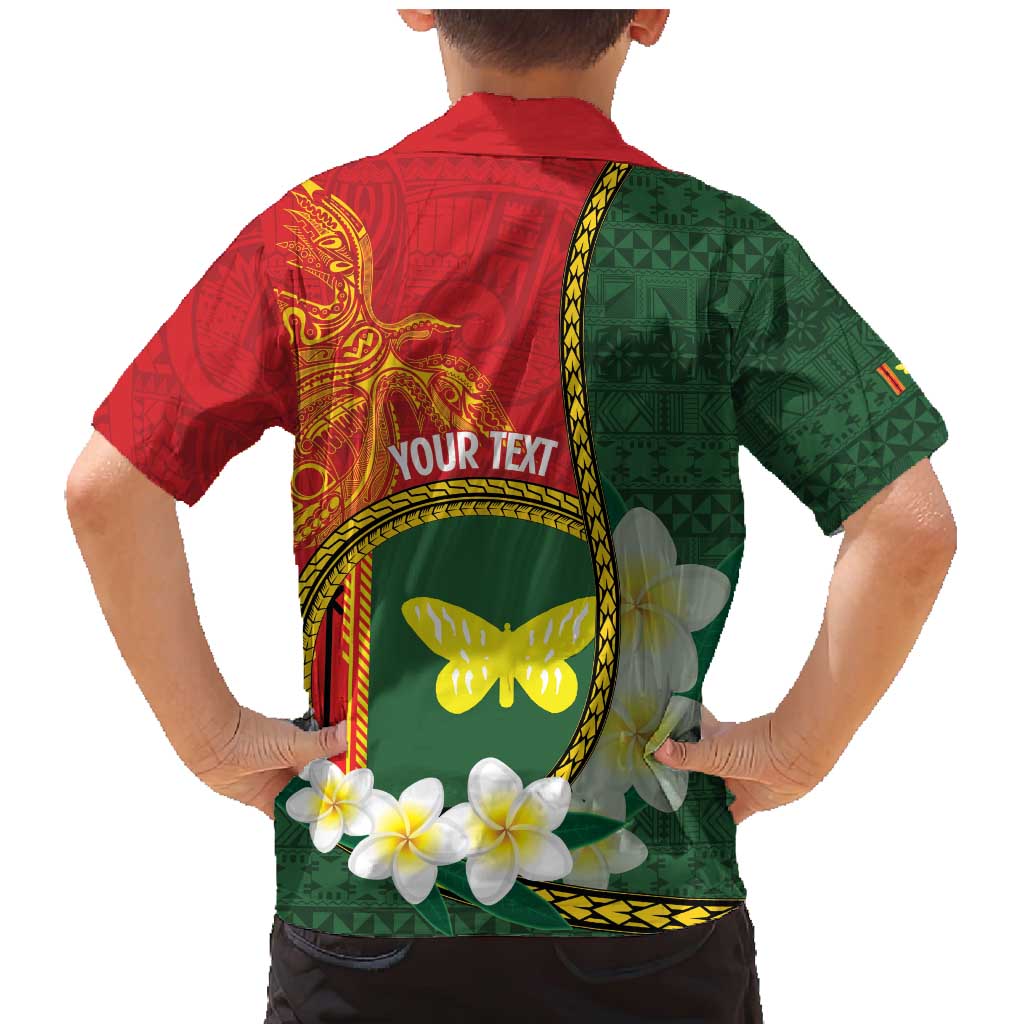 Personalised PNG Oro Provins Family Matching Mermaid Dress and Hawaiian Shirt Papua New Guinea Plumeria Melanesian Pattern LT14 - Polynesian Pride