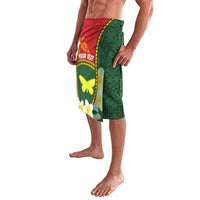 Personalised PNG Oro Provins Lavalava Papua New Guinea Plumeria Melanesian Pattern - Polynesian Pride