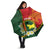Personalised PNG Oro Provins Umbrella Papua New Guinea Plumeria Melanesian Pattern - Polynesian Pride