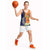 Personalised PNG Niu Ailan Basketball Jersey Papua New Guinea Plumeria Melanesian Pattern - Polynesian Pride