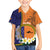 Personalised PNG Niu Ailan Family Matching Off The Shoulder Long Sleeve Dress and Hawaiian Shirt Papua New Guinea Plumeria Melanesian Pattern - Polynesian Pride