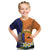 Personalised PNG Niu Ailan Kid T Shirt Papua New Guinea Plumeria Melanesian Pattern - Polynesian Pride