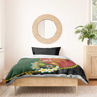 Personalised PNG Simbu Provins Bedding Set Papua New Guinea Plumeria Melanesian Pattern LT14 - Polynesian Pride