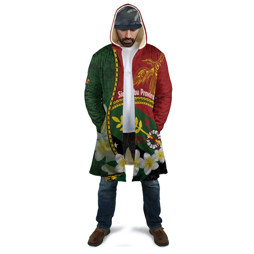 Personalised PNG Simbu Provins Cloak Papua New Guinea Plumeria Melanesian Pattern - Polynesian Pride