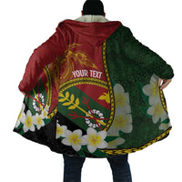 Personalised PNG Simbu Provins Cloak Papua New Guinea Plumeria Melanesian Pattern - Polynesian Pride