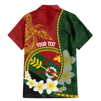 Personalised PNG Simbu Provins Family Matching Mermaid Dress and Hawaiian Shirt Papua New Guinea Plumeria Melanesian Pattern LT14 - Polynesian Pride