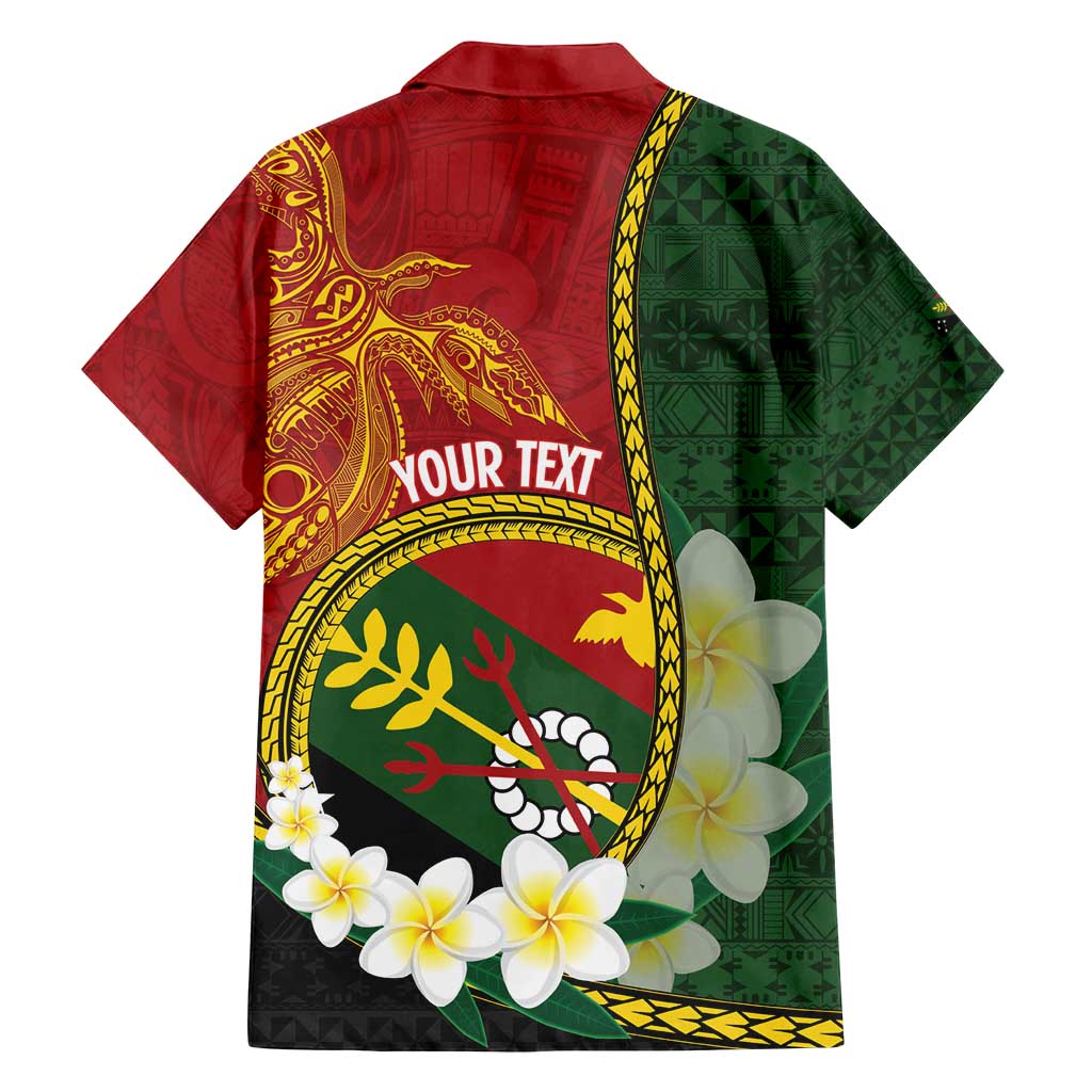 Personalised PNG Simbu Provins Family Matching Puletasi and Hawaiian Shirt Papua New Guinea Plumeria Melanesian Pattern LT14 - Polynesian Pride