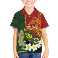 Personalised PNG Simbu Provins Hawaiian Shirt Papua New Guinea Plumeria Melanesian Pattern - Polynesian Pride