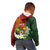Personalised PNG Simbu Provins Kid Hoodie Papua New Guinea Plumeria Melanesian Pattern - Polynesian Pride