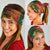 PNG Simbu Provins Neck Gaiter Papua New Guinea Plumeria Melanesian Pattern LT14