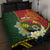 Personalised PNG Simbu Provins Quilt Bed Set Papua New Guinea Plumeria Melanesian Pattern - Polynesian Pride