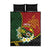 Personalised PNG Simbu Provins Quilt Bed Set Papua New Guinea Plumeria Melanesian Pattern - Polynesian Pride