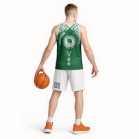 Personalised Cook Islands Rarotonga Basketball Jersey Map With Kuki Airani Manta Ray Tattoo LT14 - Polynesian Pride